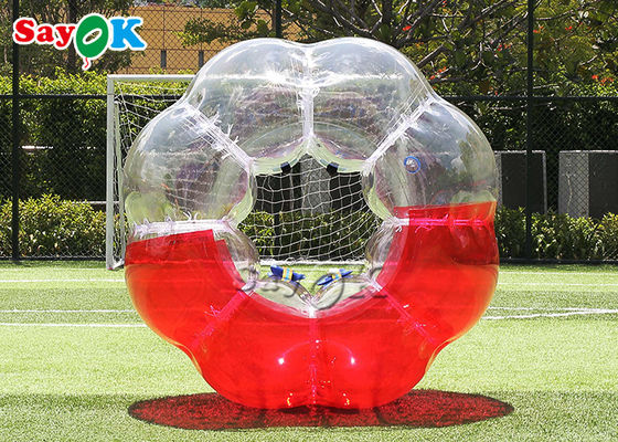 इन्फ्लैटेबल बॉल गेम आउटडोर गेम TPU PVC बॉडी ज़ोरब पारदर्शक बबल फुटबॉल बॉल