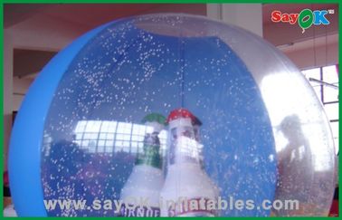 विशालकाय क्रिसमस बॉल Inflatable क्रिसमस सजावट ऑक्सफोर्ड कपड़ा