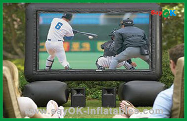 ऑक्सफोर्ड क्लॉथ इंफ्लैटेबल मूवी स्क्रीन / चीन में बने इन्फ्लैटेबल टीवी स्क्रीन