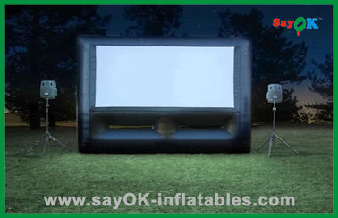 दोहरी उद्देश्य Inflatable मूवी स्क्रीन / Inflatable बिलबोर्ड