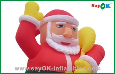 पार्टी के लिए बड़े क्रिसमस सांता पिता Inflatable छुट्टी सजावट