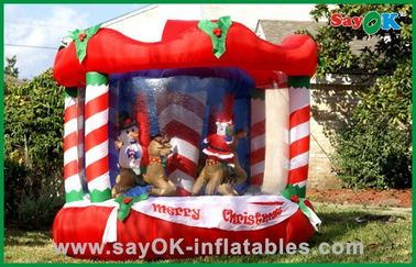 Inflatable क्रिसमस सजावट हाउस बाउंसर, कस्टम Inflatables उत्पाद