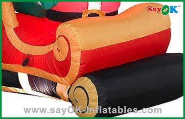 विज्ञापन के लिए inflatable क्रिसमस सजावट बड़े सांता क्लॉस