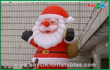 क्रिसमस Inflatable अवकाश सजावट Inflatable सांता और हिरण