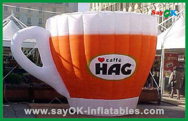प्रमोशनल एक्टिविटी आउटडोर विज्ञापन Inflatable Coffee Cup For Sale