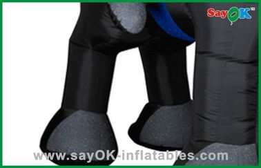 पार्टी सजावट Inflatable घोड़े / नाइट विशाल Inflatable बच्चों के खिलौने ऑक्सफोर्ड कपड़ा