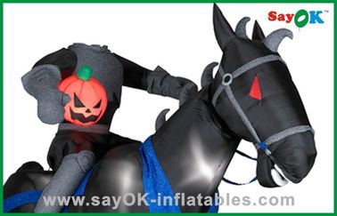 पार्टी सजावट Inflatable घोड़े / नाइट विशाल Inflatable बच्चों के खिलौने ऑक्सफोर्ड कपड़ा