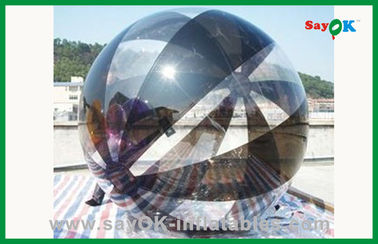 एक्वा पार्क के लिए 1.8 एम विशालकाय इन्फ्लैटेबल ज़ोरब बॉल पीवीसी टीपीयू मानव जल चलना