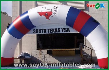 विशाल प्लास्टिक पीवीसी Inflatable प्रवेश आर्क प्रोमोशनल Inflatable विज्ञापन उत्पाद