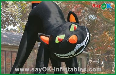 हेलोवीन बिल्ली Inflatable छुट्टी सजावट