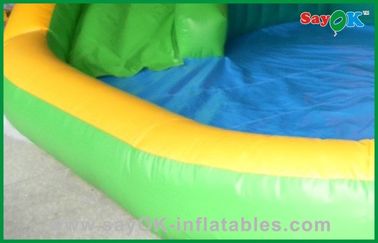 वाणिज्यिक ब्लो अप स्लिप एन स्लाइड inflatable पानी स्लाइड के साथ उछाल घर, हवा से उड़ा inflatables छोटे inflatable स्लाइड