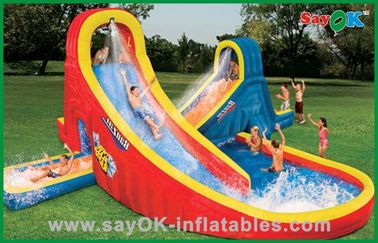 ब्लो अप स्लिप एन स्लाइड मनोरंजन पार्क बॉलर और बच्चों के लिए inflatable बॉलर स्लाइड