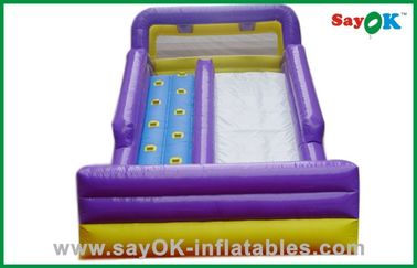 अधिकतम मज़ा के लिए हवा से उड़ाए जाने वाले inflatables पीवीसी inflatable bouncer स्लाइड