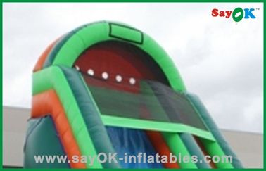 विशाल inflatable सूखी स्लाइड आग प्रतिरोधी Toddler Inflatable Bouncer किराये वाणिज्यिक inflatable स्लाइड