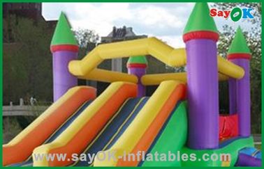 ब्लो अप स्लिप एन स्लाइड आउटडोर बच्चों के लिए inflatable बाउंसर स्लाइड स्लाइड के साथ inflatable बाउंस हाउस