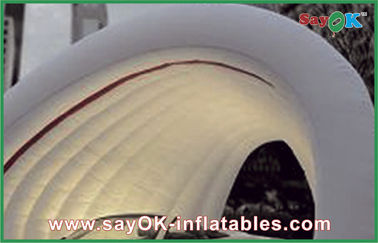 ट्रेडिंग शो / विज्ञापन ऑक्सफोर्ड क्लॉथ के लिए विशाल सफेद इन्फ्लैटेबल एयर टेंट