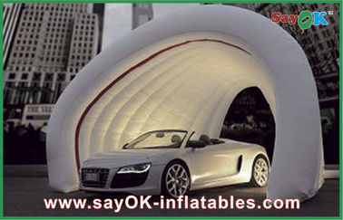 ट्रेडिंग शो / विज्ञापन ऑक्सफोर्ड क्लॉथ के लिए विशाल सफेद इन्फ्लैटेबल एयर टेंट