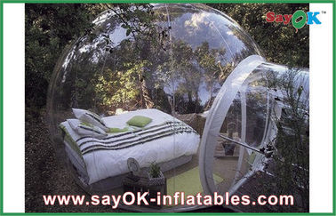 पारदर्शी पीवीसी Inflatable पारदर्शी गुंबद तम्बू, Inflatable तम्बू बुलबुला