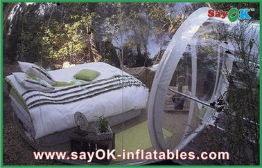 पारदर्शी पीवीसी Inflatable पारदर्शी गुंबद तम्बू, Inflatable तम्बू बुलबुला