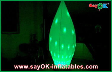 कस्टम विज्ञापन Inflatable प्रकाश सजावट ग्राउंड ऊपर लालटेन