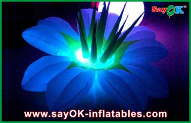 फूल आकार Inflatable प्रकाश सजावट वेडिंग Inflatable एलईडी लाइट