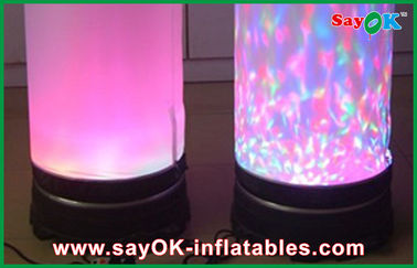 एलईडी प्रकाश के साथ प्रकाश कॉलम Inflatable प्रकाश सजावट