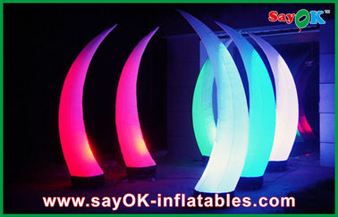 एलईडी के साथ Inflatable प्रकाश सजावट Inflatable टस्क सजावट