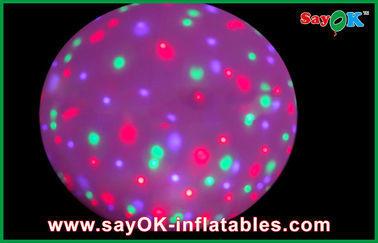 ग्राउंड लेड गुब्बारा प्रकाश Inflatable प्रकाश सजावट 12 रंग
