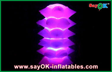 बिक्री के लिए एलईडी Inflatable प्रकाश सजावट एलईडी Inflatable टॉवर के साथ क्रिसमस ट्री
