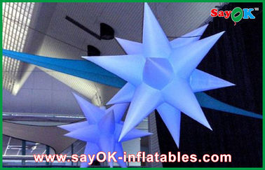 कस्टम हॉलिडे Inflatable प्रकाश सजावट, सितारों को उड़ाओ