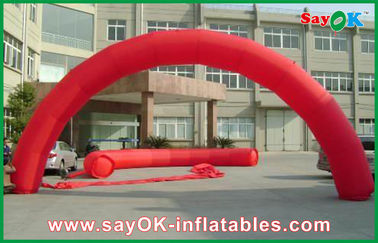 छुट्टी सजावट के लिए लोगो मुद्रण के साथ ऊंचाई 5 मीटर Inflatable आर्क