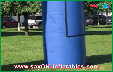 ब्लू विशाल तोरण Inflatable ऑक्सफोर्ड कपड़ा वाणिज्यिक Inflatable संरचना