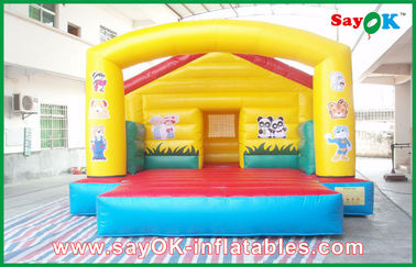 इनडोर inflatable bouncers छोटे टिक्स बाउंसी कैसल जंपी inflatable मज़ा घर के लिए एक्वा पार्क मनोरंजन