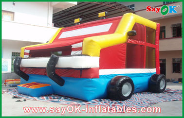 आउटडोर लिटिल टिक्स inflatable बाउंसर ट्रक आकार पीवीसी जंपर हाउस मनोरंजन पार्क के लिए चंद्रमा उछाल किराया
