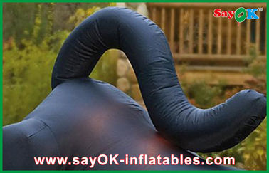 अनुकूलित Inflatable छुट्टी सजावट Airblown Inflatable काले बिल्ली