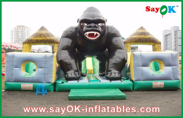 छुट्टी के लिए चिम्पांजी आकार के साथ विशालकाय डिज्नी Inflatable बाउंसर