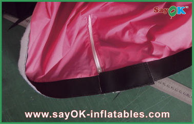 आउटडोर विज्ञापन के लिए डांसिंग एयर मैन वाटरप्रूफ डेस्कटॉप पिंक इन्फ्लेटेबल एयर डांसर