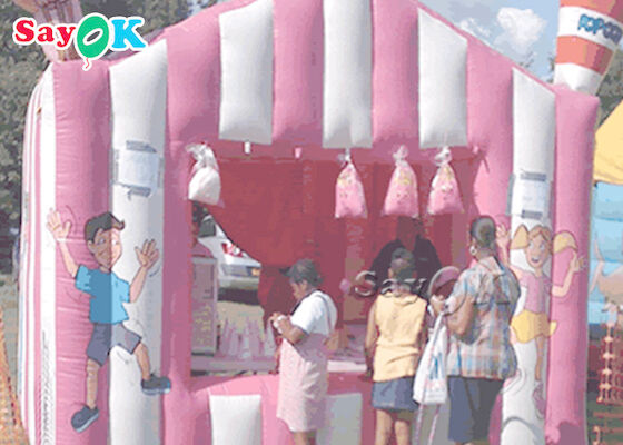 सर्वश्रेष्ठ inflatable तम्बू inflatable कार्य तम्बू पोर्टेबल पीवीसी कैंडी फ्लॉस inflatable हवा तम्बू जलरोधक