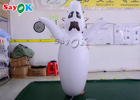 परेड अलंकरण के लिए 1.5 मीटर 5 फीट आउटडोर सजावटी Inflatable एलईडी भूत मॉडल