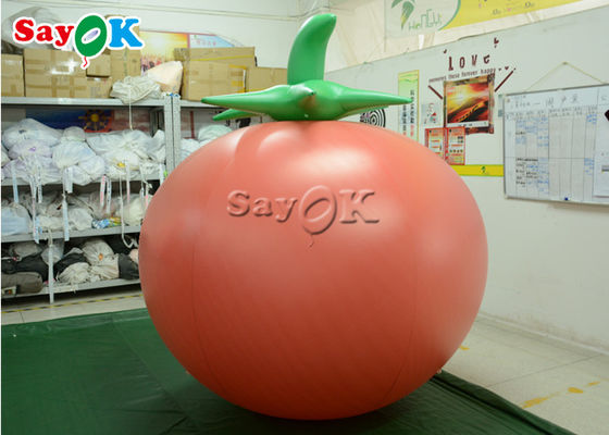 पदोन्नति के लिए OEM Inflatable गुब्बारा 0.18 मिमी पीवीसी टमाटर