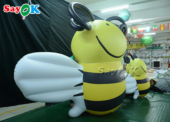 कस्टम विशालकाय Inflatable मधुमक्खी विज्ञापन स्थायी कार्टून मॉडल