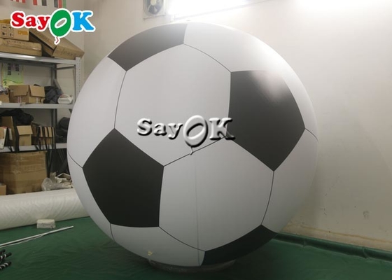 गोल स्पोर्ट बॉल शेप फुटबॉल इन्फ्लेटेबल एयर बैलून