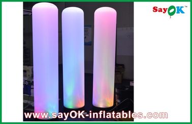 प्रकाश Inflatable टॉवर Inflatable ट्यूब पार्टी के लिए Inflatable स्तंभों