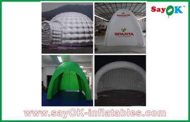 आउटडोर जाओ inflatable तम्बू आउटडोर ऑक्सफोर्ड कपड़े या पीवीसी सफेद शिविर Inflatable तम्बू बिक्री के लिए Marquees