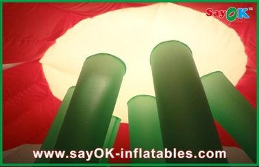 लाइट Inflatable प्रकाश सजावट के साथ विभिन्न आकार सजावट Inflatable फूल
