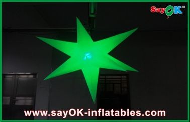 वेडिंग / पार्टी के लिए पार्टी जायंट सजावट एलईडी Inflatable स्टार