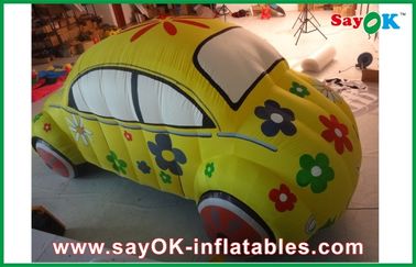 लोगो प्रिंटिंग के साथ कस्टम Inflatable उत्पाद विज्ञापन Inflatable कार मॉडल