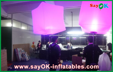 लोगो मुद्रण के साथ विज्ञापन एलईडी Inflatable बैकपैक बॉल