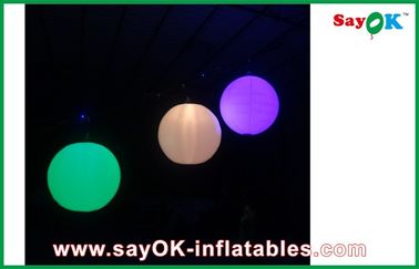 पार्टी के लिए 1 एम Inflatable प्रकाश सजावट Inflatable एलईडी गुब्बारा