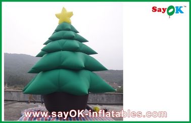 ग्रीन Inflatable क्रिसमस ट्री Inflatable छुट्टी सजावट